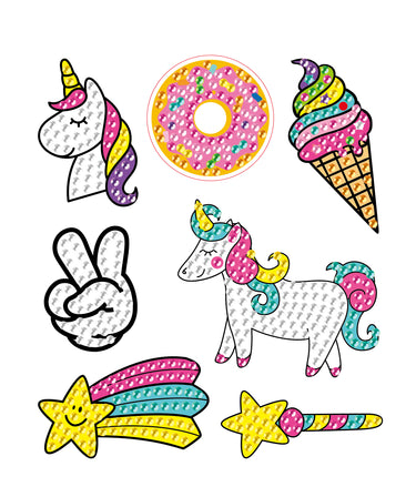 Diamond painting sticker sheet